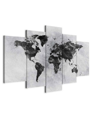 Quadro  Concrete World (5 Parts) Wide