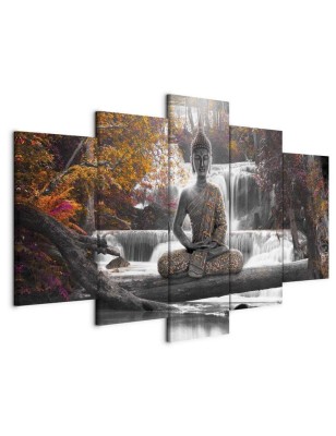 Quadro Buddha autunnale