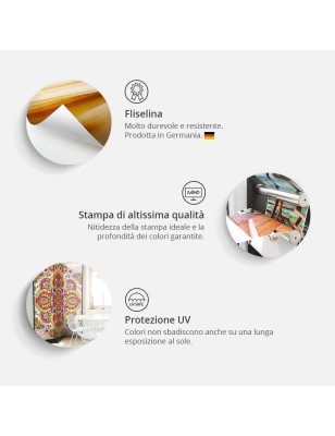 Paravento Profumo della natura 5 ante