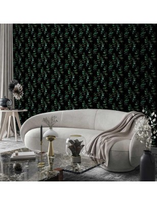 Tappezzeria murale - Emerald Chic