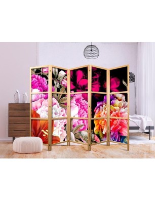 Paravento giapponese Bouquet floreale 5 ante