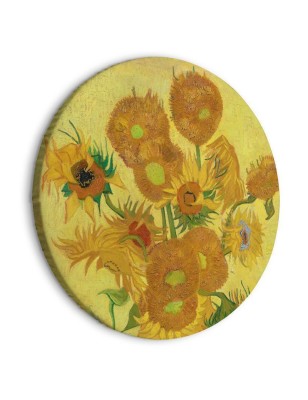 Quadro rotondo - Sunflowers (Vincent van Gogh)