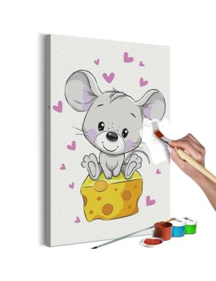 Quadro fai da te - Mouse in Love