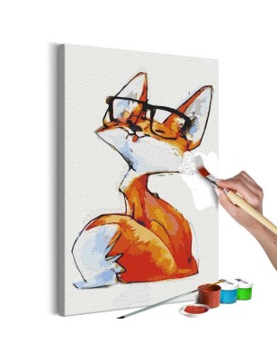 Quadro fai da te - Eyeglass Fox