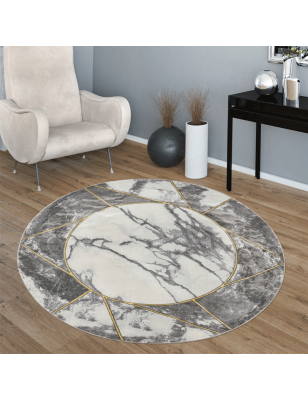 Tappeto moderno per salotto effetto marmo Marble